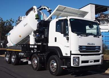 Hydrovac truck for sale